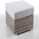 Stylish Outdoor Ottoman With Cushion For Comfort by HouseOfZazla