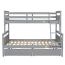 Bunk Bed With Ladder And Safety Guardrail by HouseOfZazla