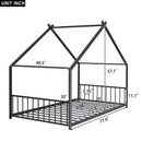 Metal House Bed by HouseOfZazla