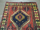3' 4"X 7' Antique Handmade Turkish Wool Rug Organic