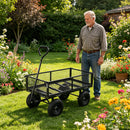 Wagon Cart Garden Cart Trucks Make It Easier to Transport Firewood by HouseOfZazla