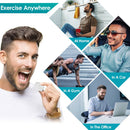4 Pack Jawline Exerciser for Men Women Jaw Trainer Shaper Sagging Skin Double Chin Reducer with 3 Resistance Levels for Beginners Intermediate Expert