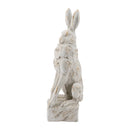 Large Magnesium Sitting Rabbit Figurine