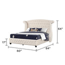 Sophia - Upholstered Bed by HouseOfZazla