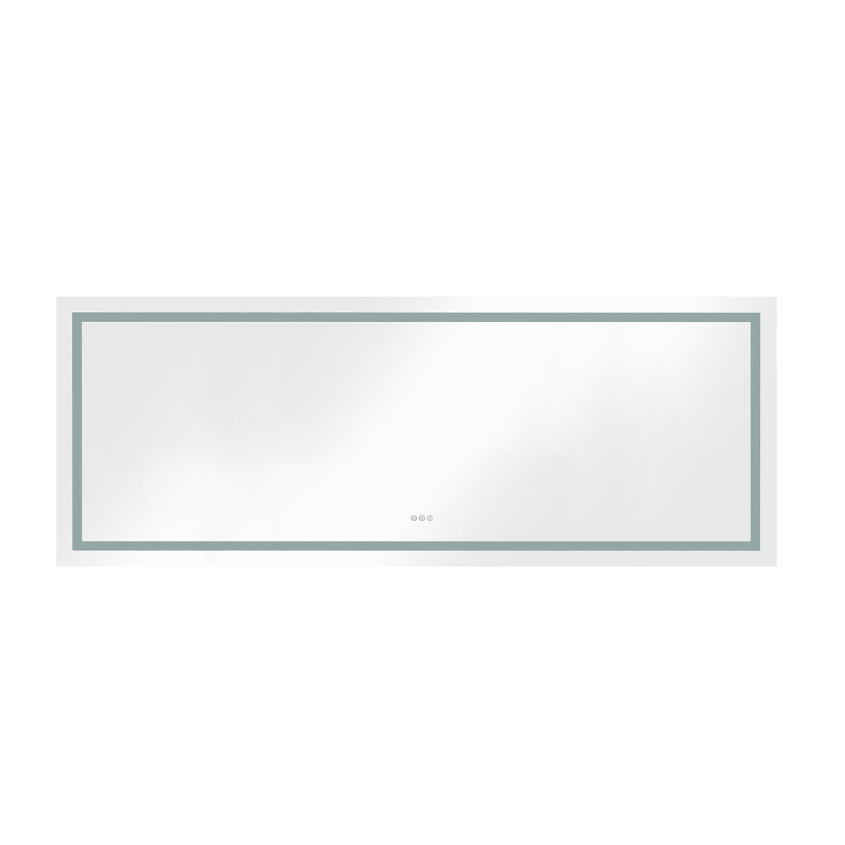 96 x 36 Inch LED Bathroom Mirror with Front and Backlight, photo 2 of 7