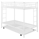 Twin Over Twin Bunk Bed With Trundle by HouseOfZazla
