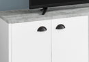 Contemporary TV Stand Console with Storage Cabinet by HouseOfZazla