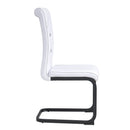 Alligator Skin Upholstered Dining Chairs