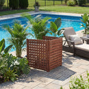 3 Panel Outdoor Air Conditioner Fence Screen by HouseOfZazla