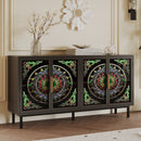 Decorative Cabinet with 4 Doors