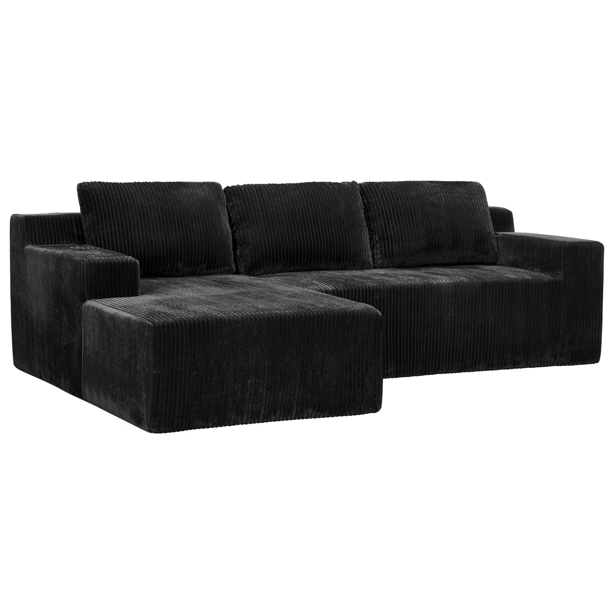 Corduroy Modular L Shaped Sectional Sofa, photo 8 of 10