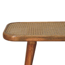Larissa - Rattan Bench - Oak by Unique Piece Furniture