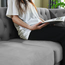 Modern Sofa With Button Tufting, Upholstered Couch For Living Room by HouseOfZazla