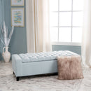 Guernsey Ottoman Storage With Tufted Top by HouseOfZazla