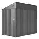 4x7 Foot Lean-To Shed in Olive by HouseOfZazla