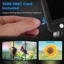 4.3Inch LCD Digital Microscope 1000X 1080P Photo Video Error Coin Magnifier with 8 Dimmable LED Lights PC Views Compatible with MacOS Windows Included