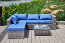 Patio Sofa With Cushions by HouseOfZazla