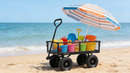 Solid Wheels Garden Cart Wagon by HouseOfZazla