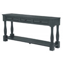 Long Console Table With Drawers And Shelf by HouseOfZazla
