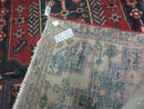 4' X 7' Antique 1920 Handmade Turkish Anatolian Wool Rug Veg Dye Nice