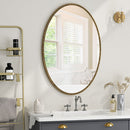 Art Oval Retro Mirror, Wall Hanging by HouseOfZazla