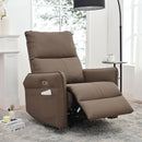 29.92" 270 Power Swivel Rocker Recliner Chair, Electric Glider Reclining Sofa With USB Ports, Power Swivel Glider, Rocking Chair Nursery Recliners For Living Room Bedroom by HouseOfZazla