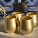 Leadingware Plastic Wine Glasses (Set of 4) by HouseOfZazla