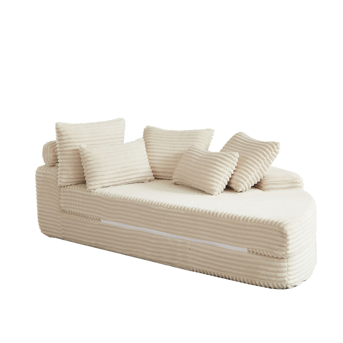 Semi Circular 2 In 1 Sofa Bed With Neck Pillow, photo 27 of 40