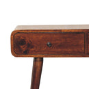 Curved Hallway Table - Chestnut by Unique Piece Furniture