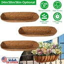 Coconut Fiber Liners for Planters Window Boxes by LJGDeals