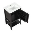 20" Bathroom Vanity with Sink and Storage Rack by HouseOfZazla