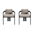 Pula - Patio Outdoor Aluminum Dining Chair (Set of 2)
