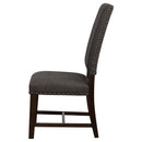Ayers - Upholstered Side Chair (Set of 2) - Gray by HouseOfZazla