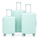 3 Pieces Set 20" / 24" / 28" Spinner Wheel Luggage With Combination Lock by HouseOfZazla