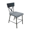 Brantley - Office Chair - Antique Oak / Sandy Gray by HouseOfZazla