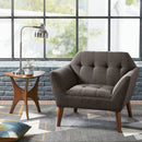 Modern Lounge Chair With Button Tufting by HouseOfZazla