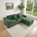 101" L-Shaped Modular Compression Sofa