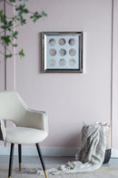 Ares Crystal Mirror Framed Wall Art on Mellow Golden Tint Background by HouseOfZazla