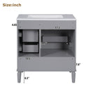 Traditional Bathroom Vanity Set With Soft Close Doors