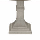 Tannen - Round 5 Piece Dining Table (Set of 5) - White And Gray by HouseOfZazla