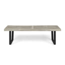 Intrinsic - Outdoor Dining Bench With Slat Top
