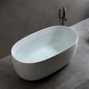 47'' Independent Solid Surface Resin Stone Bathtub