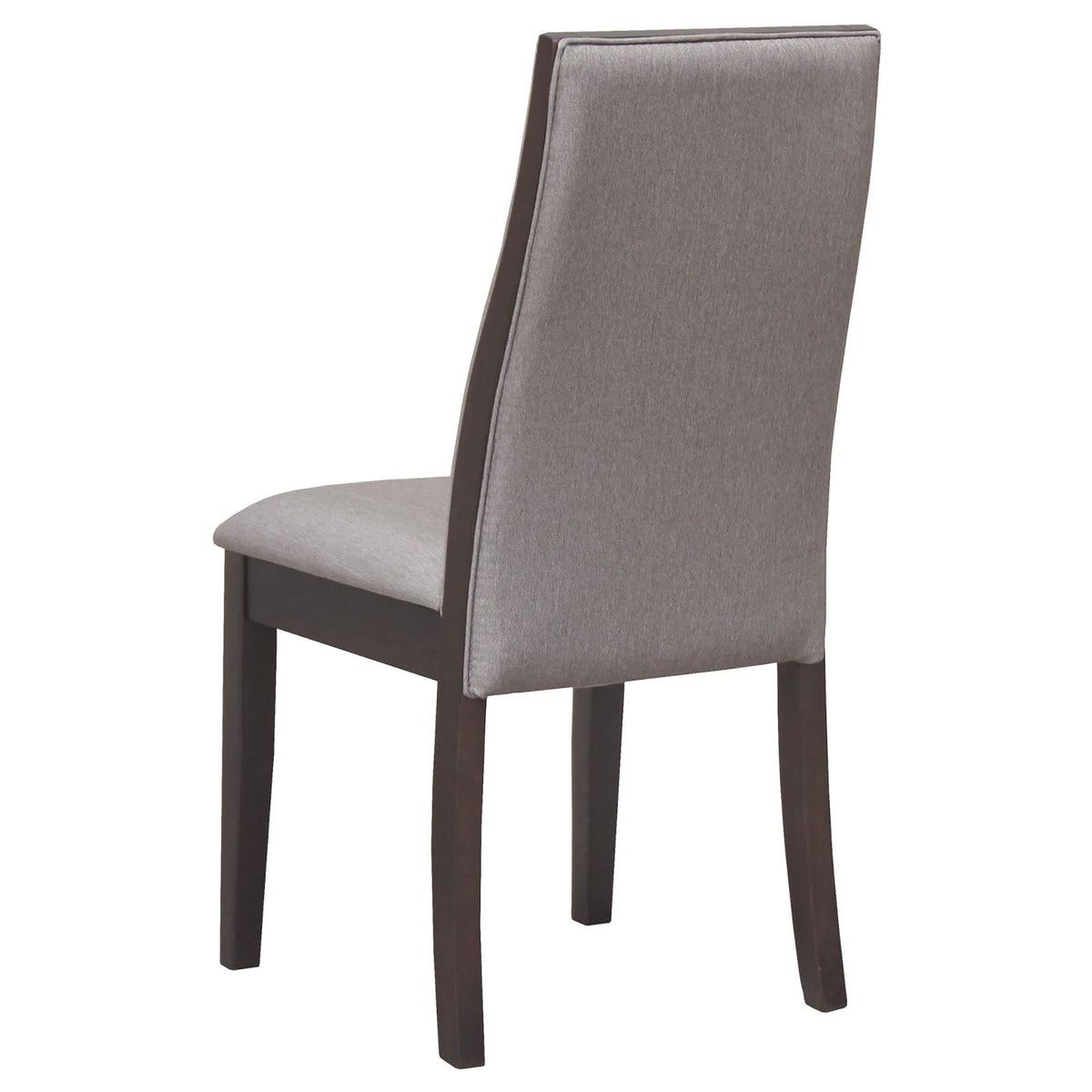 Upholstered Dining Chair (Set of 2) - Taupe / Brown, photo 6 of 9