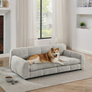 Soft and Comfortable Pet Bed for Big and Oversized Dogs - Beige