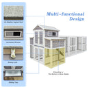 150" Extra Large Wooden Chicken Coop by HouseOfZazla