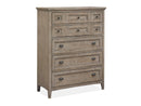 Paxton Place - Wood Drawer Chest - Dove Tail Gray