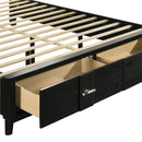 Opel - Storage Bed With LED Headboard by HouseOfZazla
