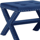 Upholstered Accent Bench With Nailhead Trim by HouseOfZazla