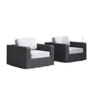 Patio Chair With Cushions Stylish Design by HouseOfZazla