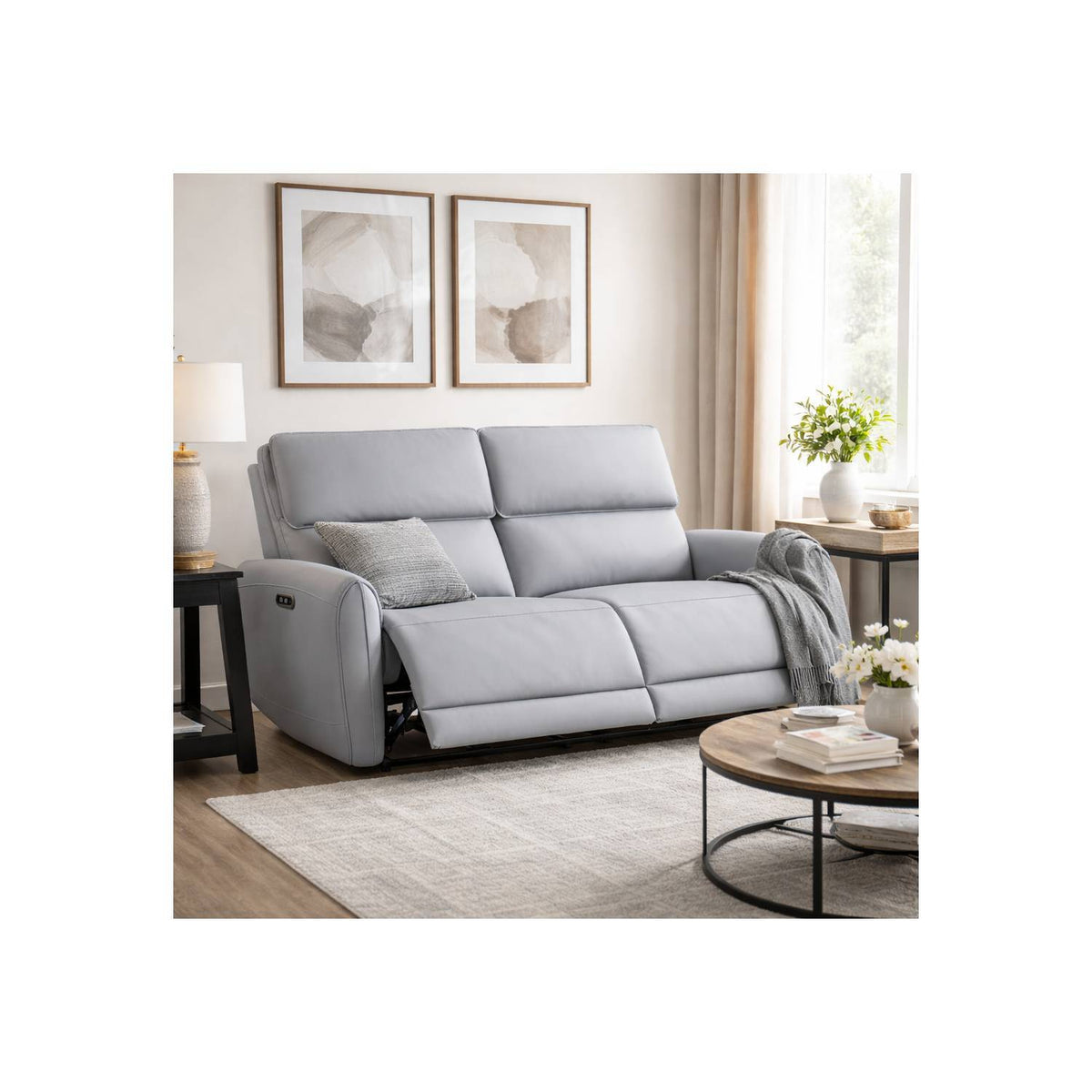 Jeromie - Power Motion Sofa With USB Port - Gray, photo 6 of 9